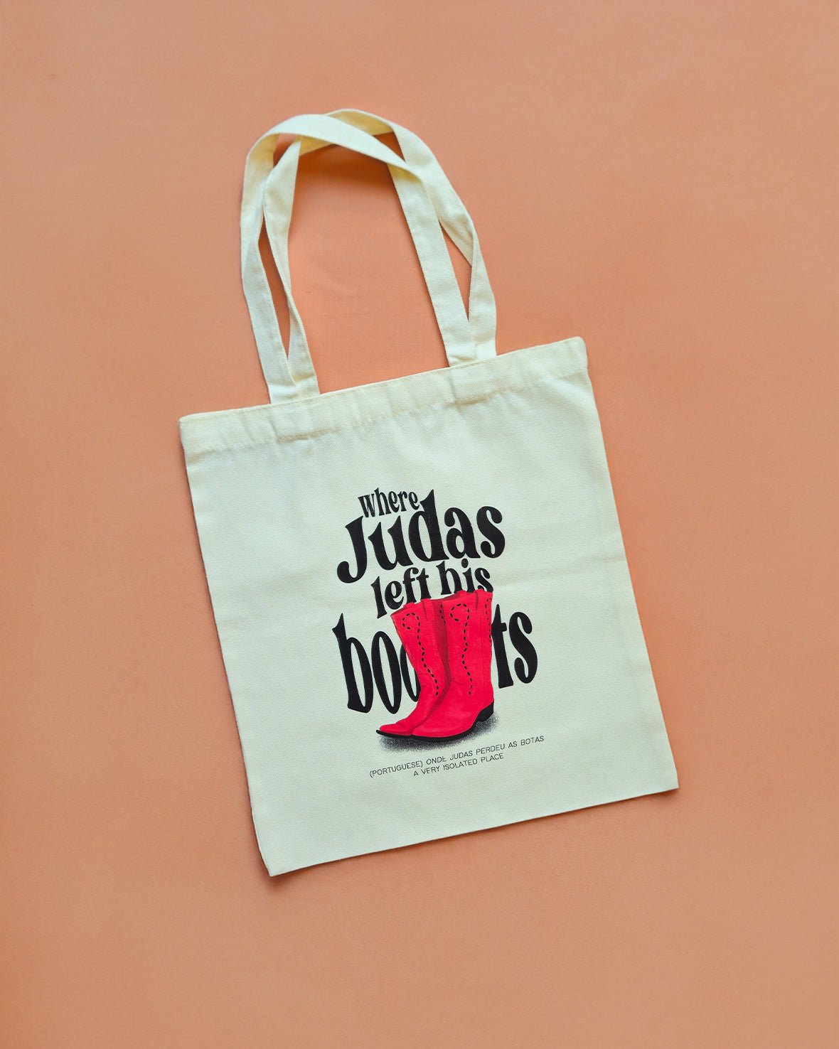 judas' boots totebag