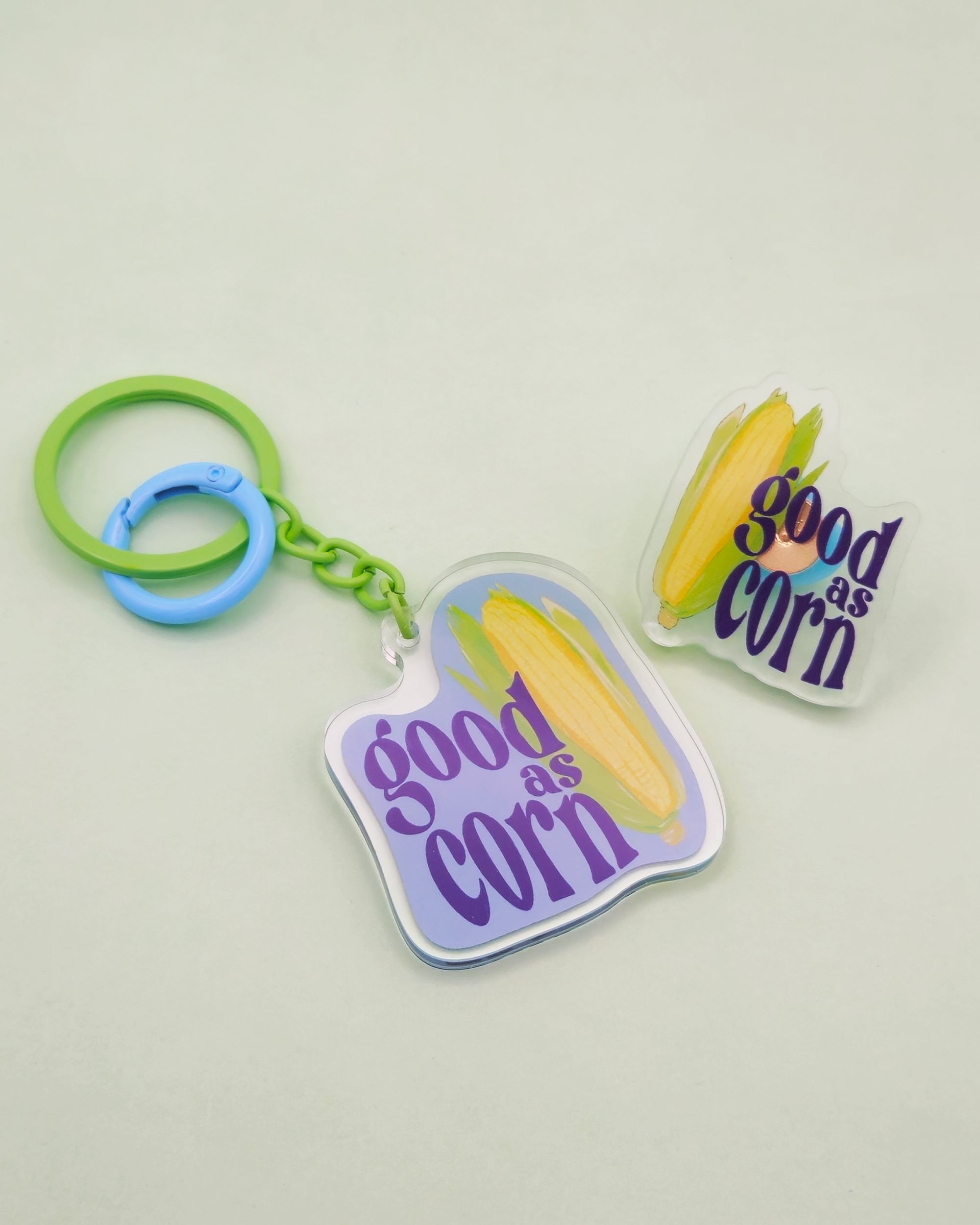 good as corn porta-chave