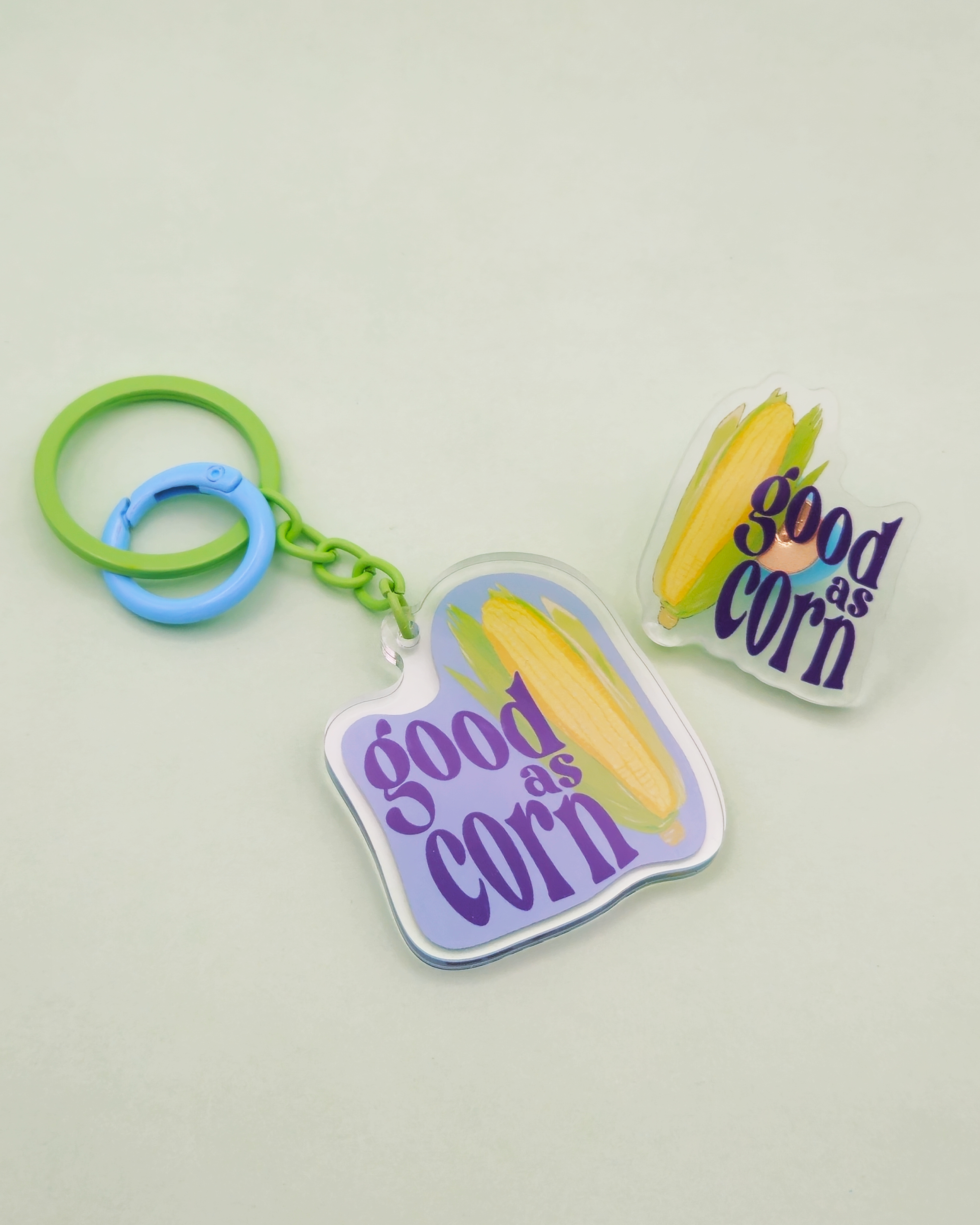 good as corn porta-chave