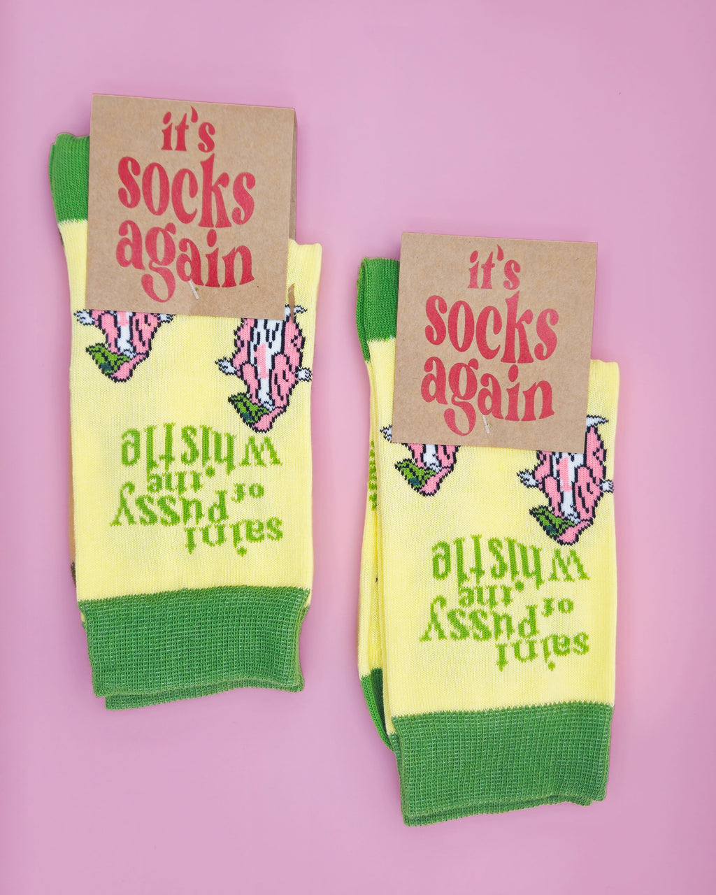Saint P*ussy socks pack