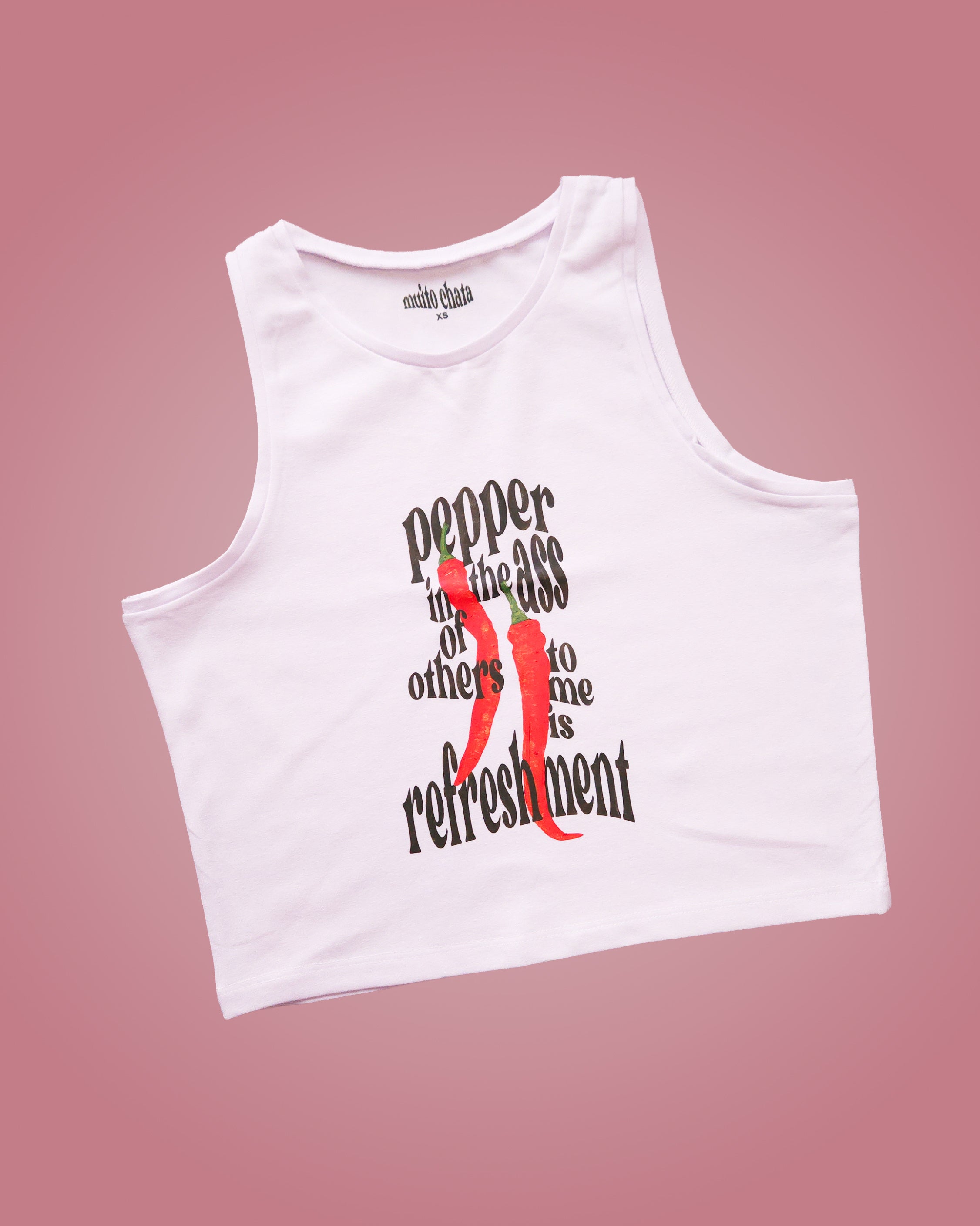 peppers crop top