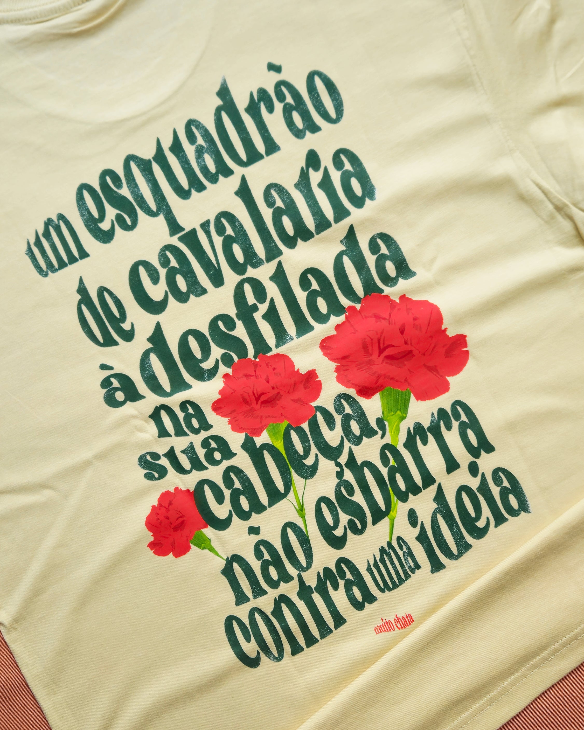 PRÉ-VENDA são cravos, senhor t-shirt