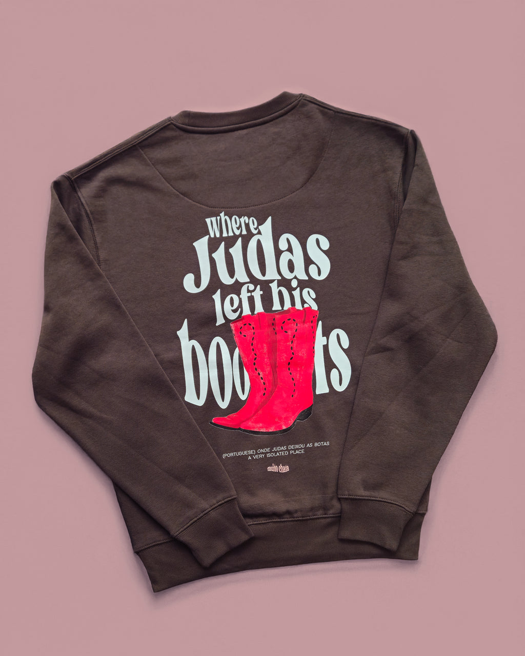almost black judas' sweater