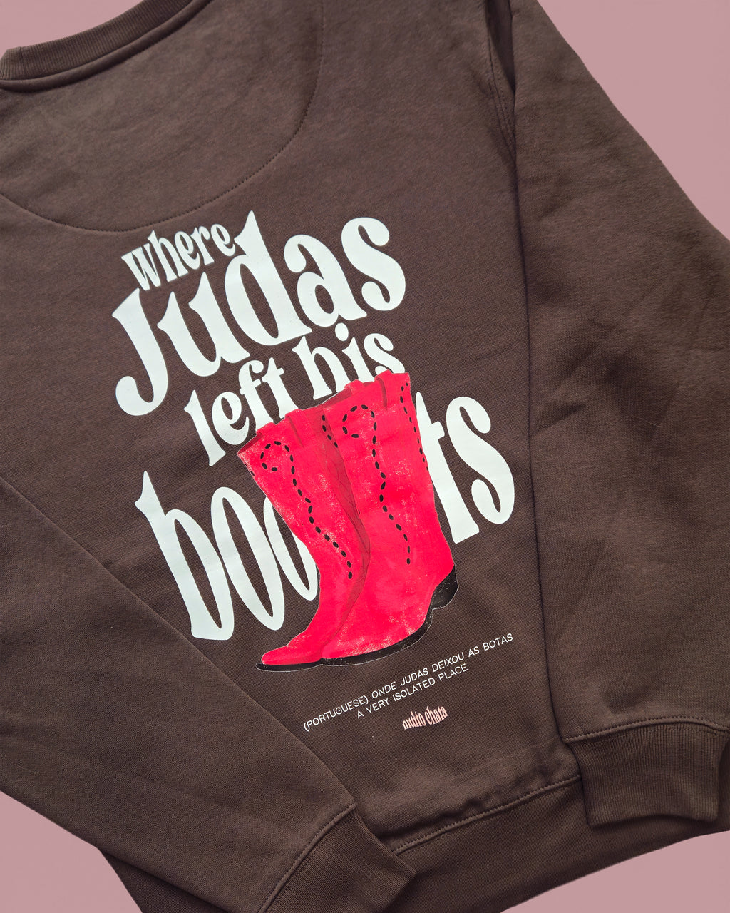 almost black judas' sweater