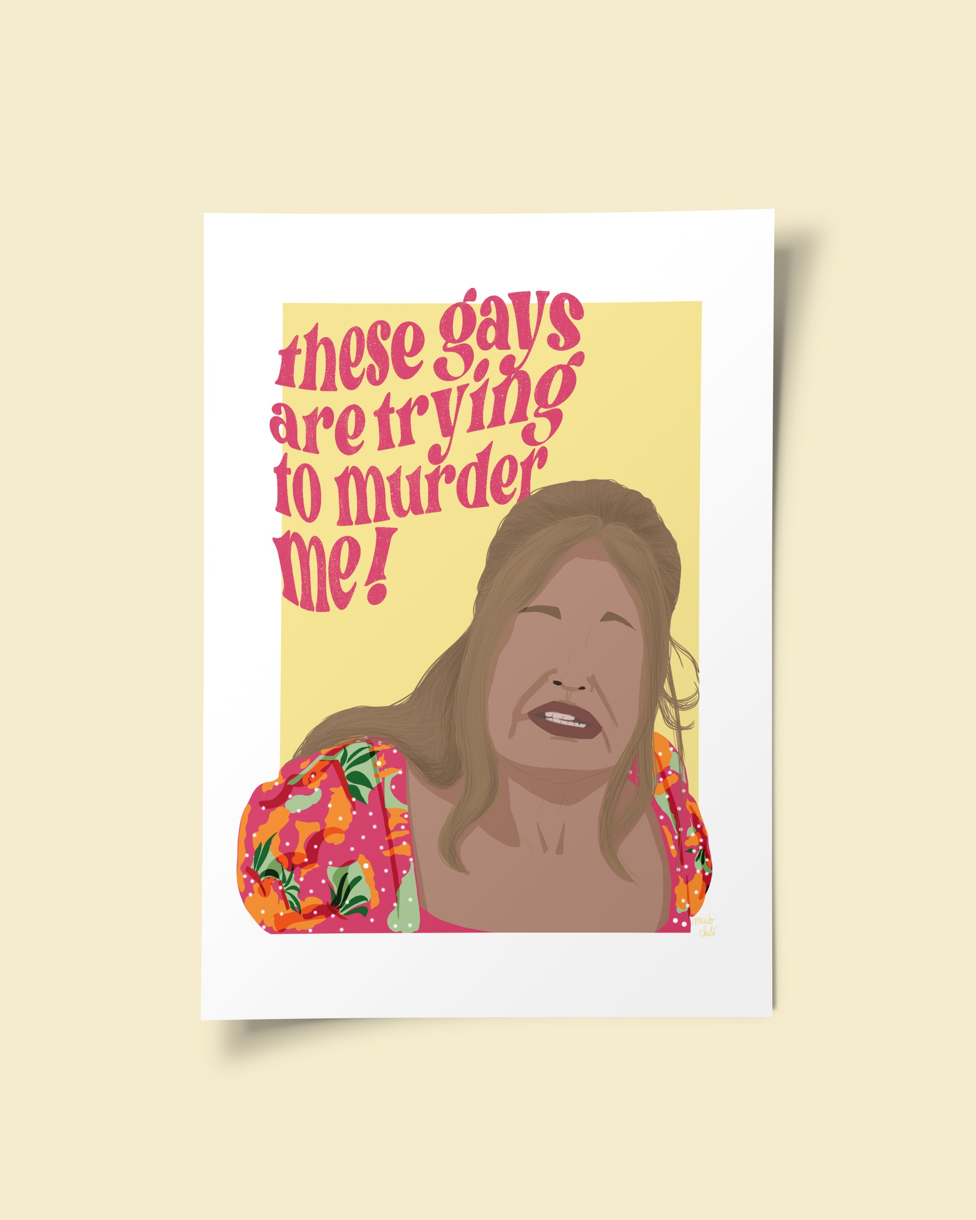 famous last words print