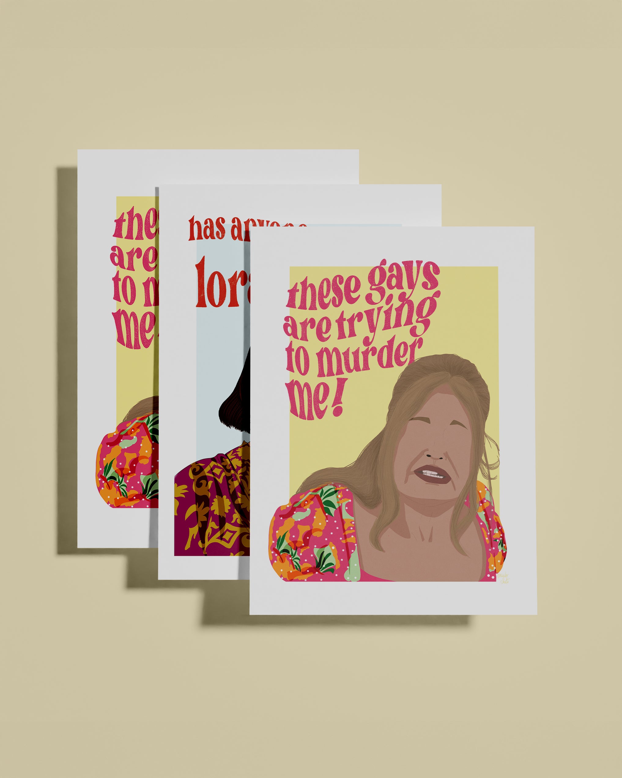 famous last words print
