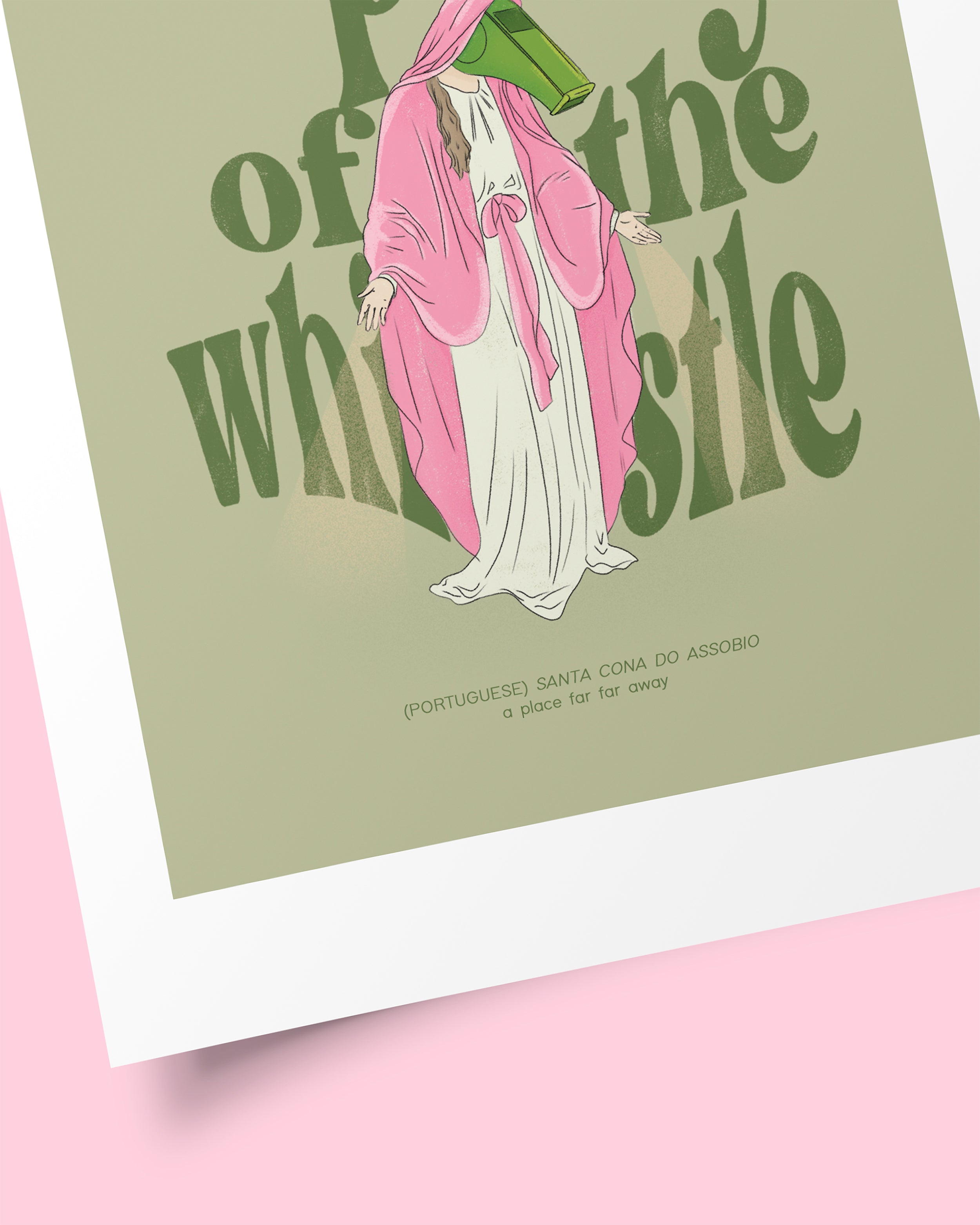 saint p*ssy of the whistle print