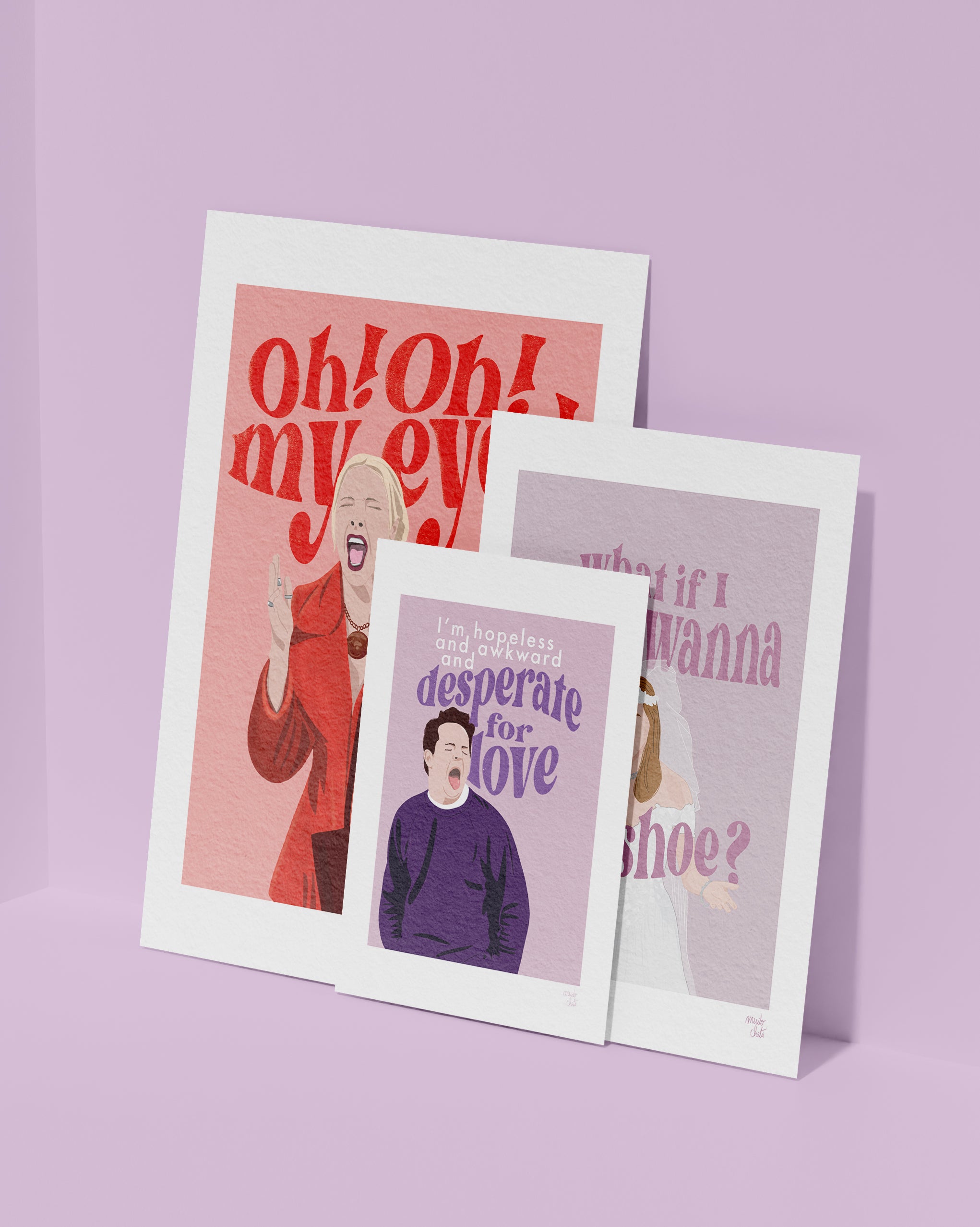 desperate for love print