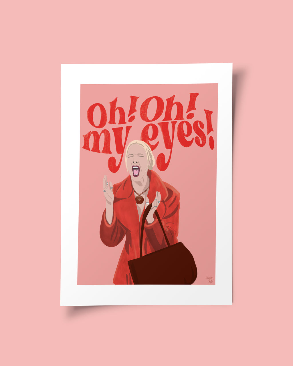 my eyes! print