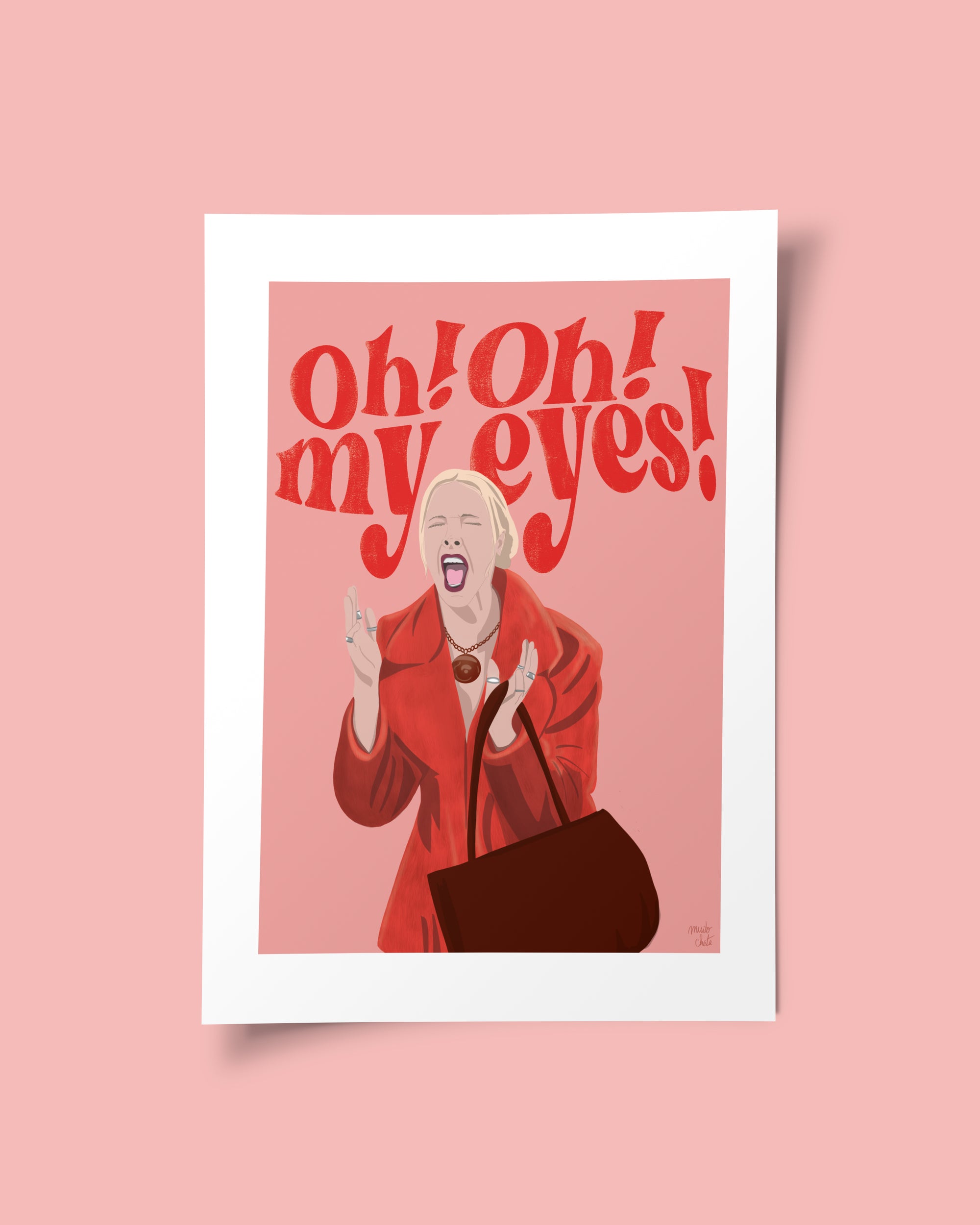 my eyes! print