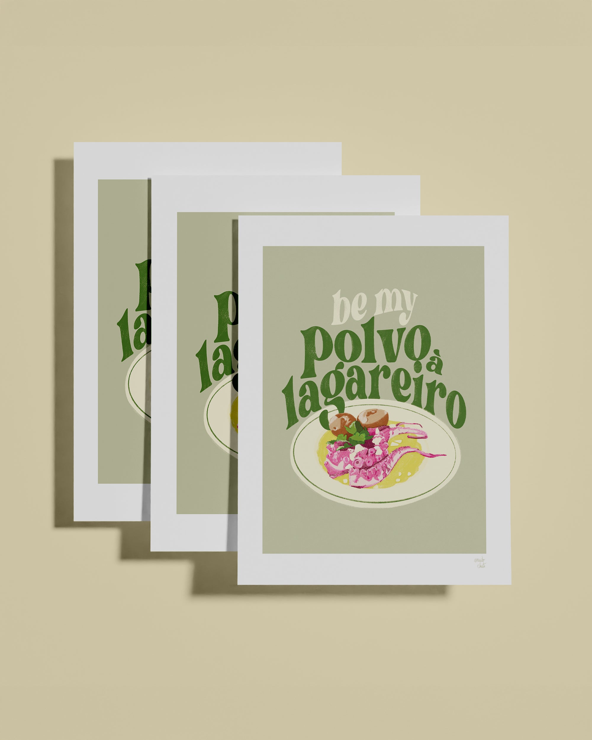 polvo à lagareiro print