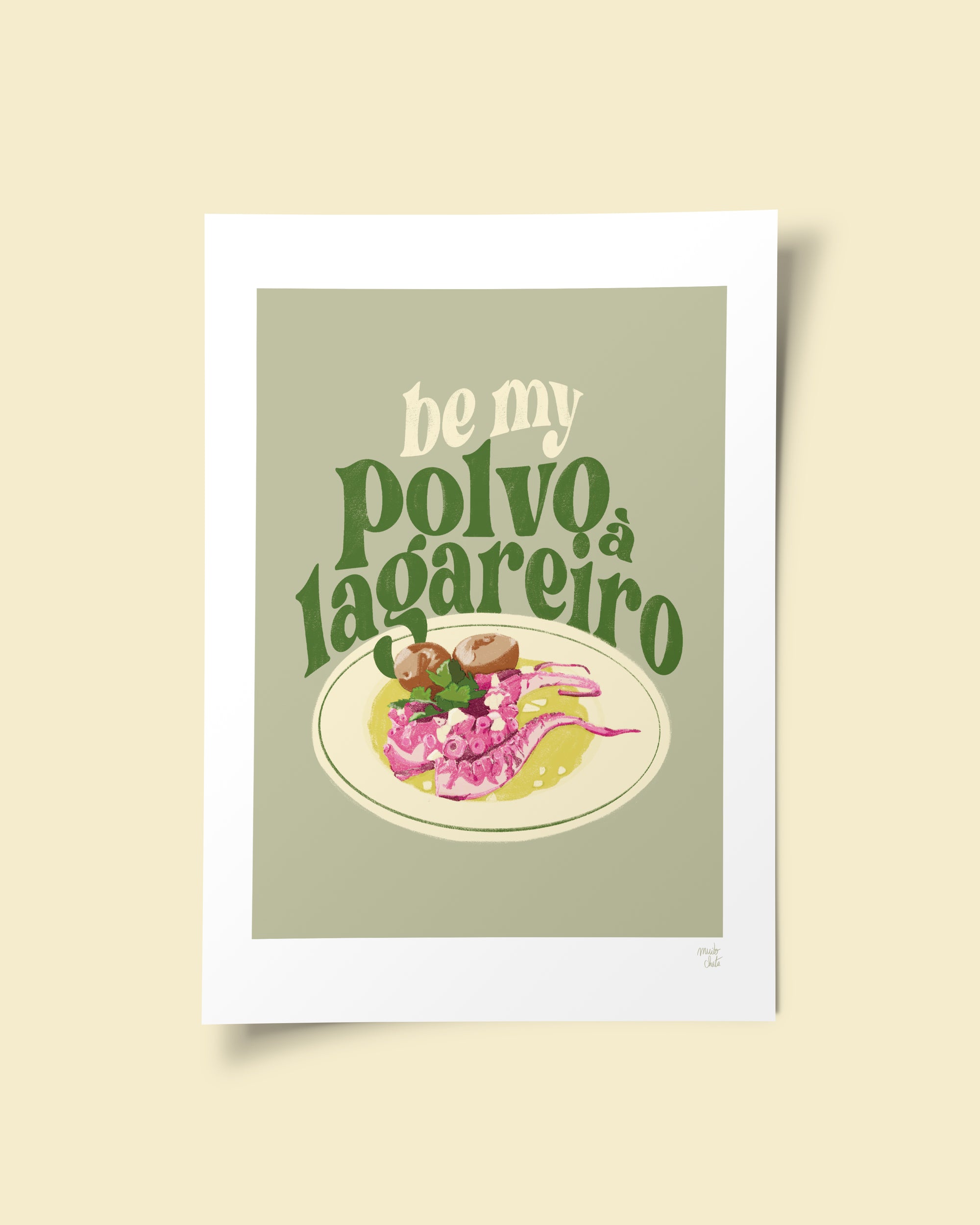 polvo à lagareiro print