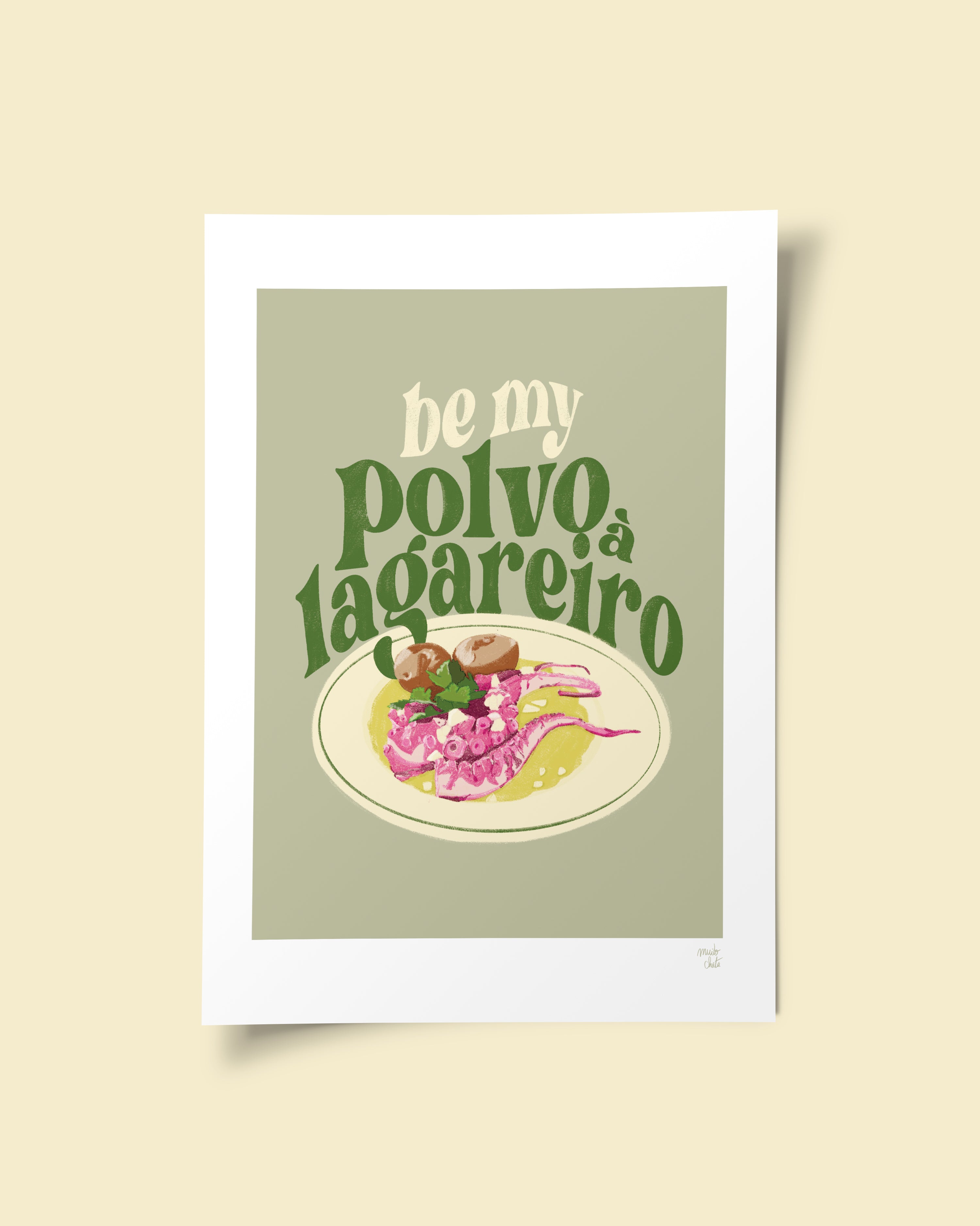 polvo à lagareiro print