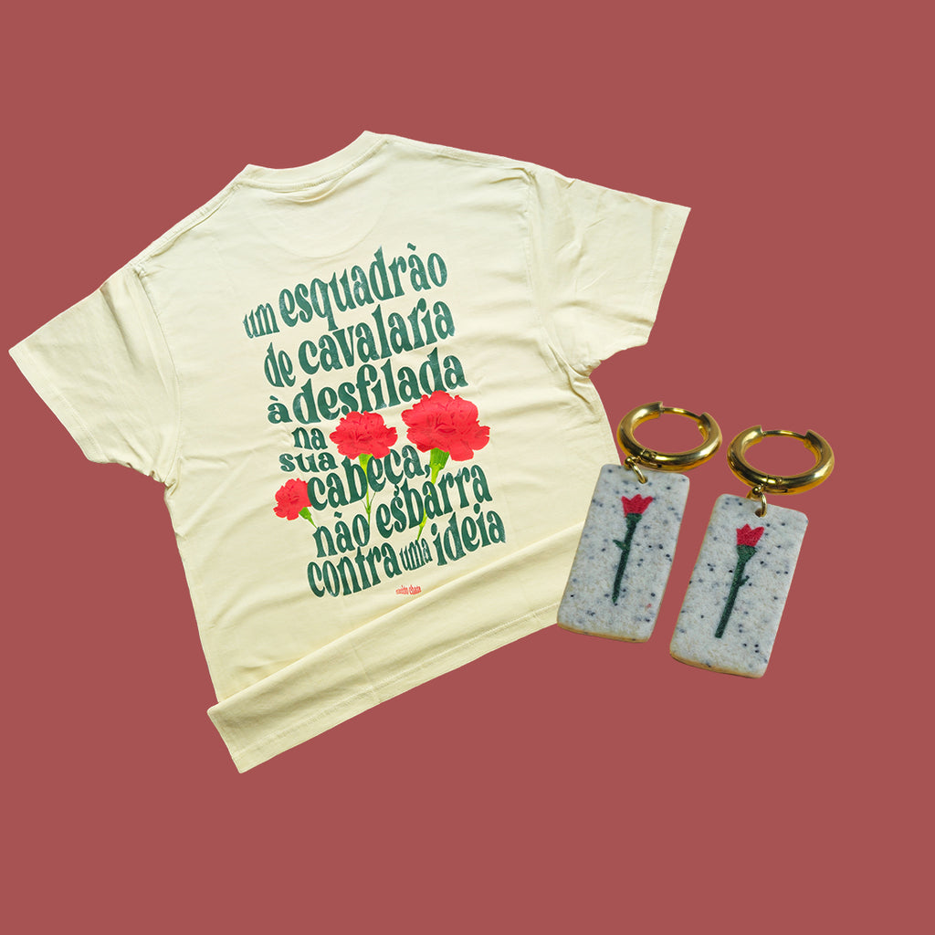 PRÉ-VENDA PACK são cravos, senhor t-shirt + brincos