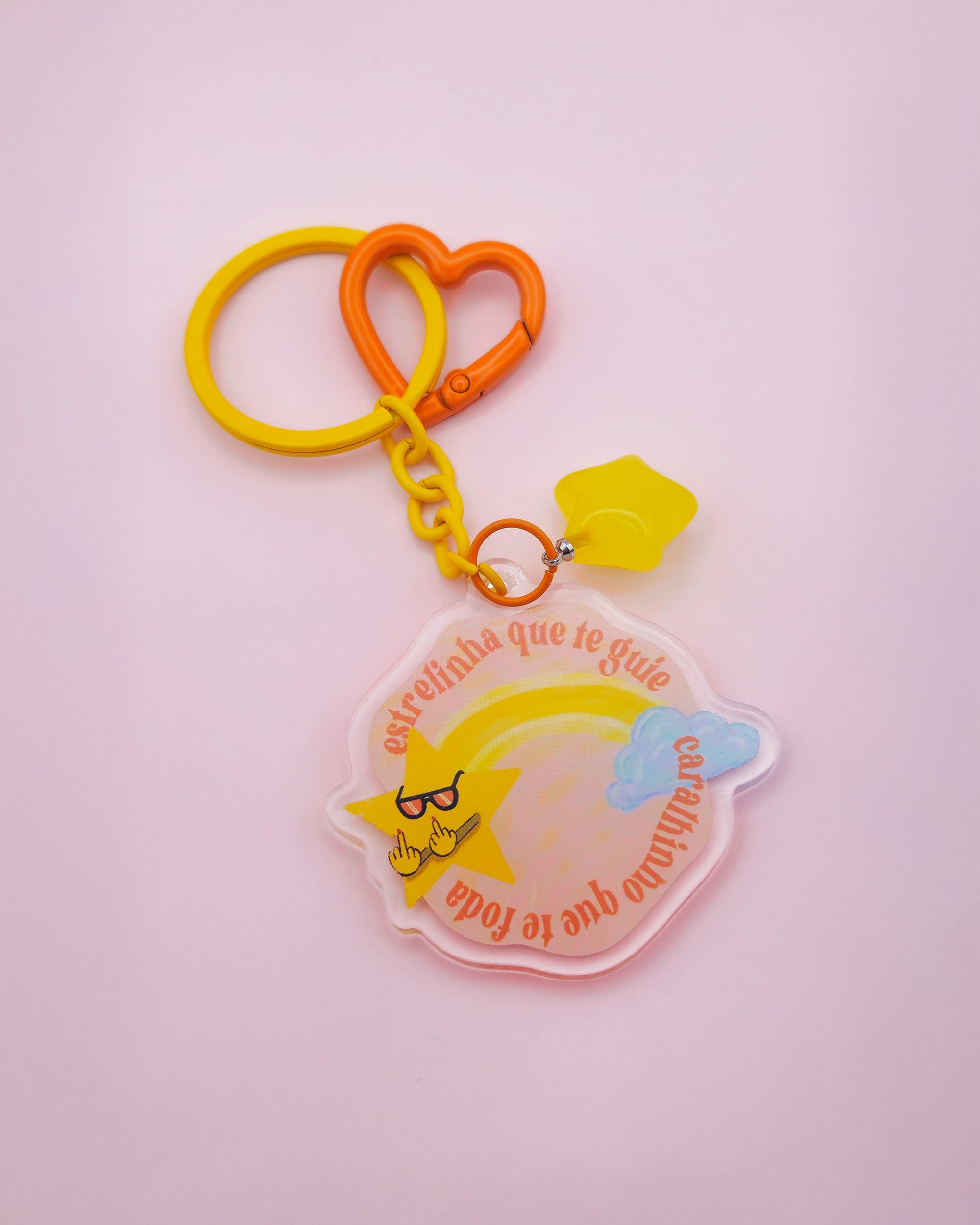 estrelinha porta-chave