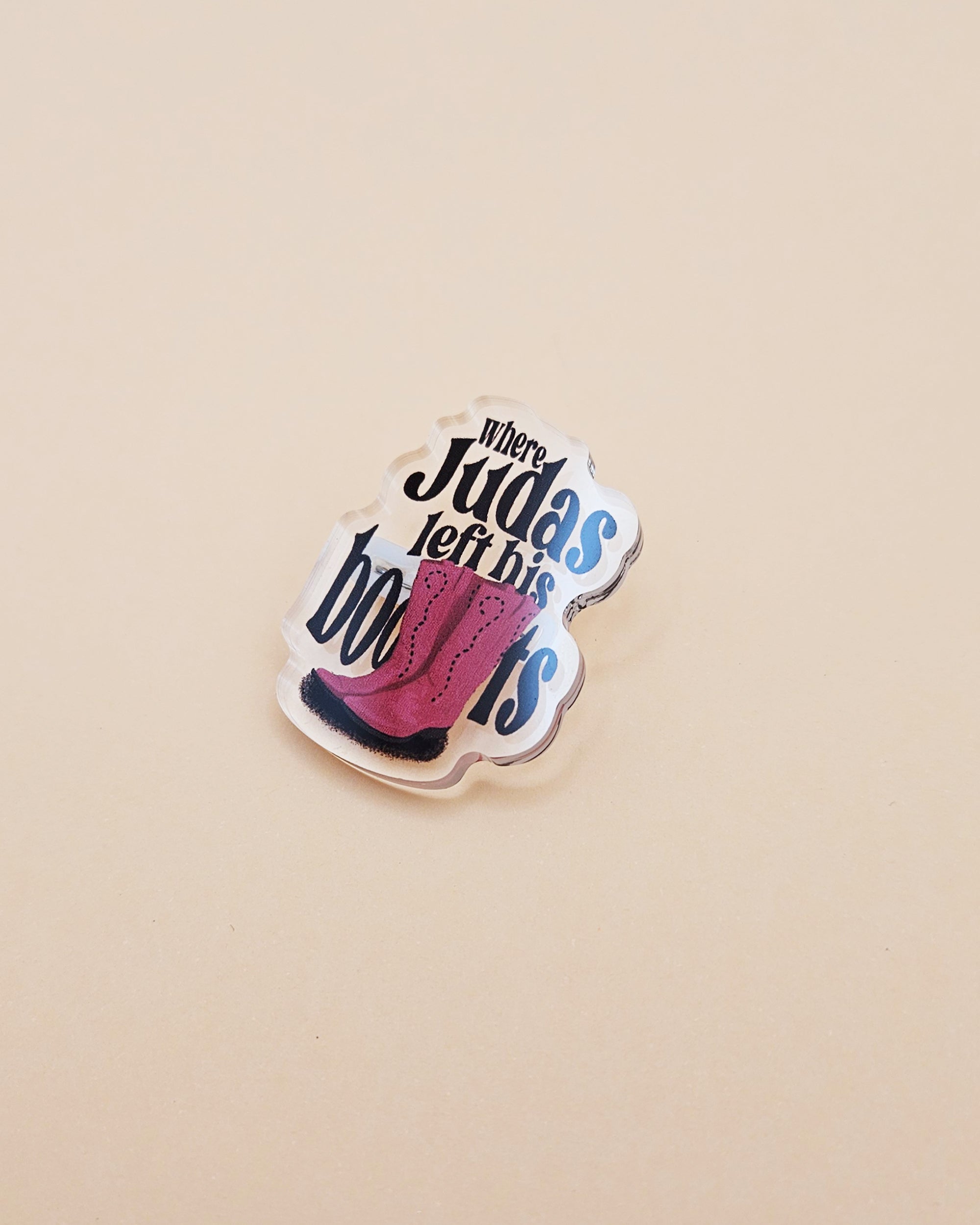 judas' boots pin