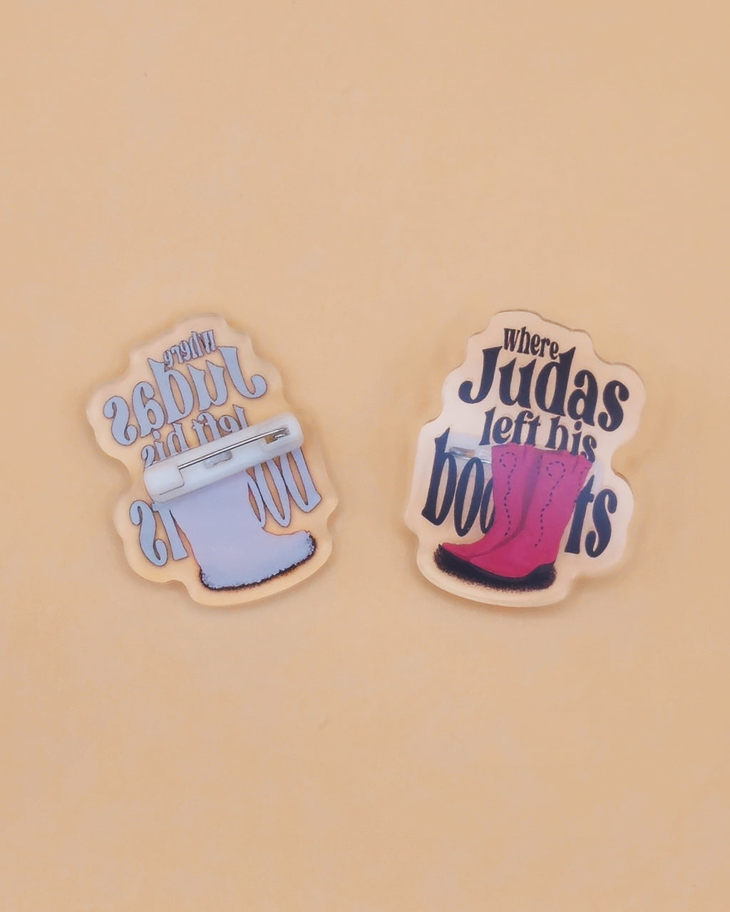 judas' boots pin