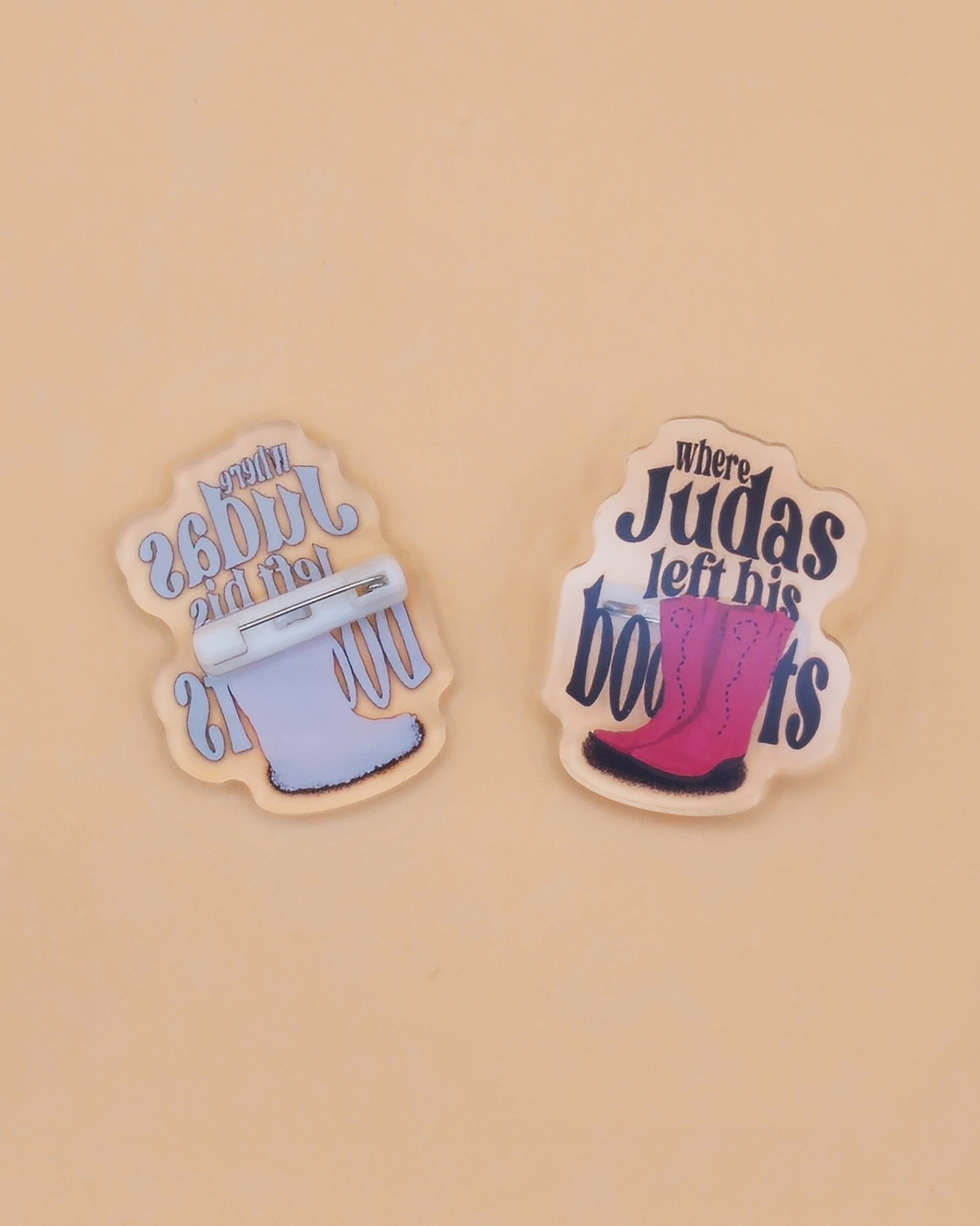 judas' boots pin