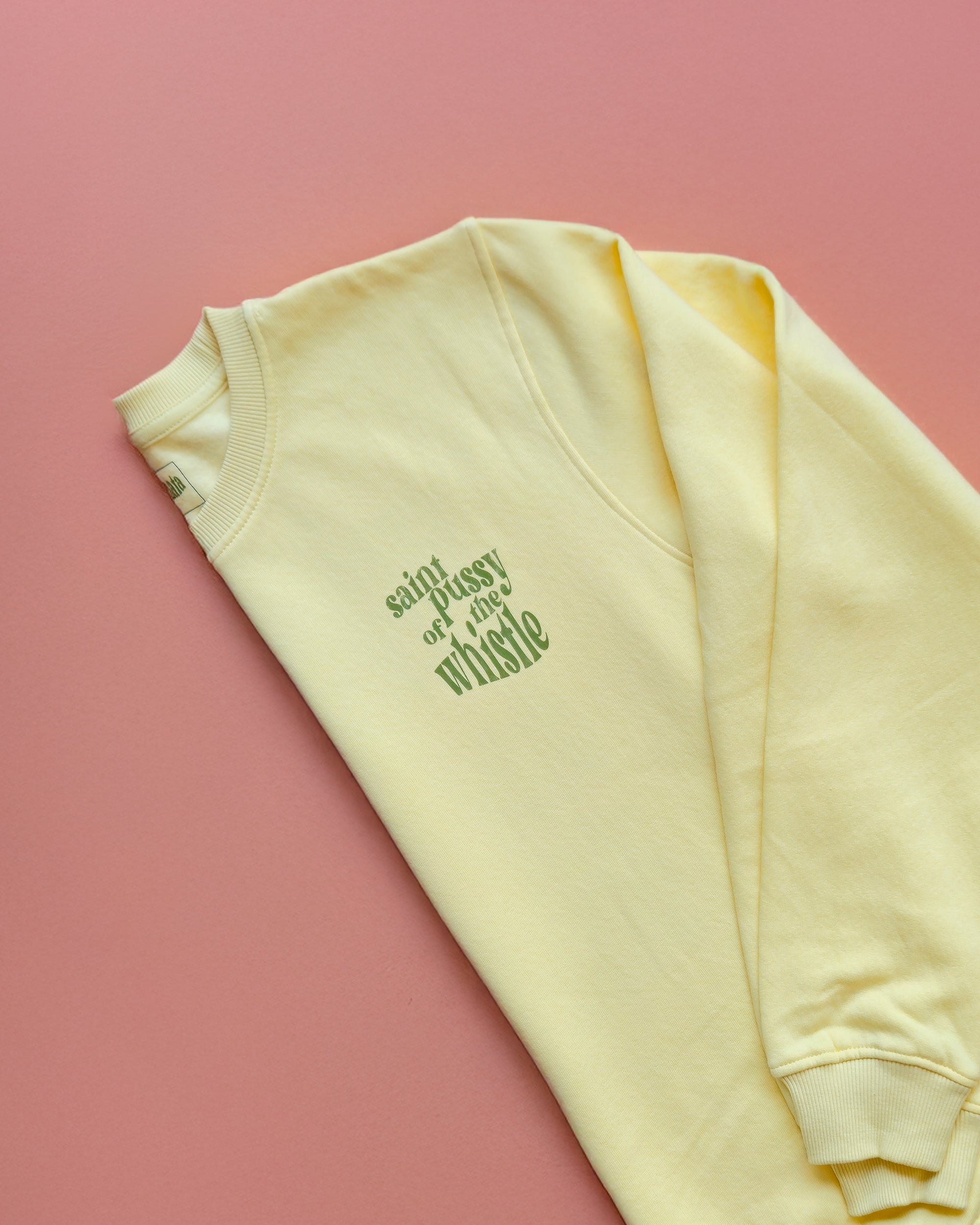 saint p*ssy of the whistle sweater