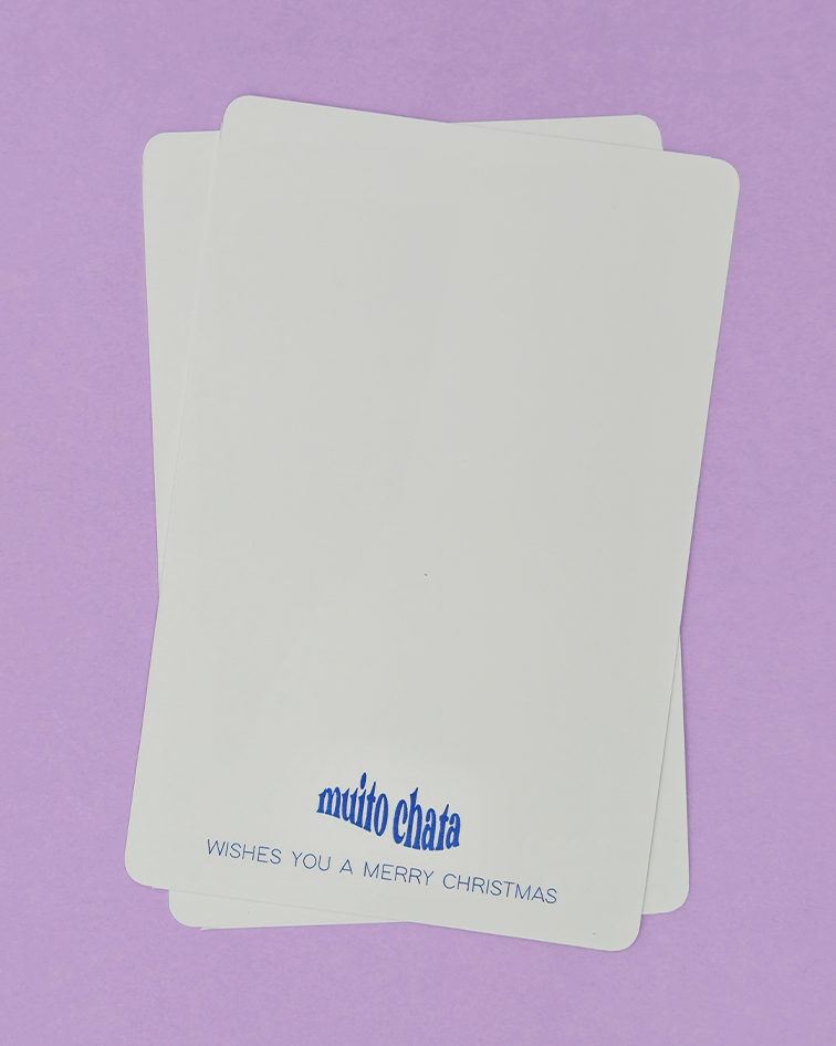 dobby's socks christmas postcard