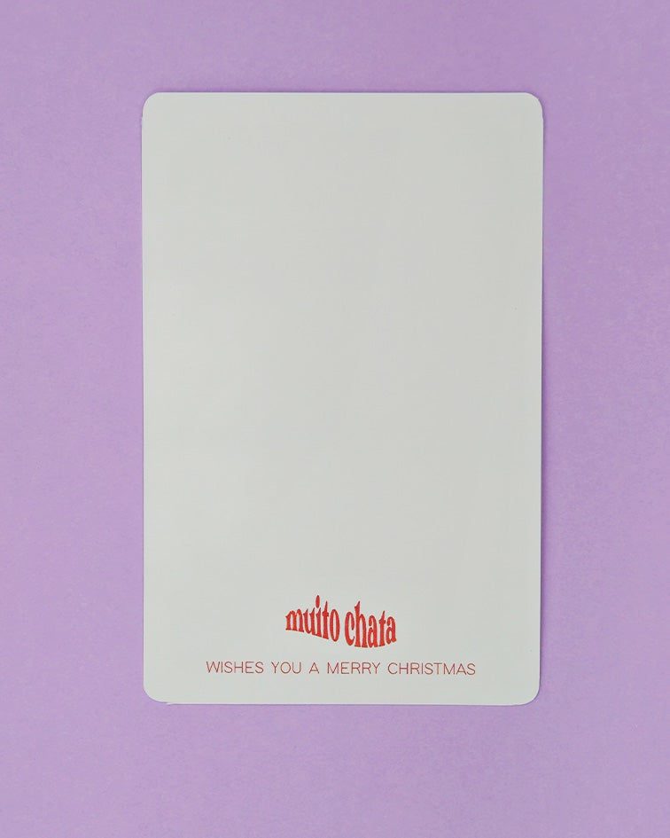 wet bandits christmas postcard